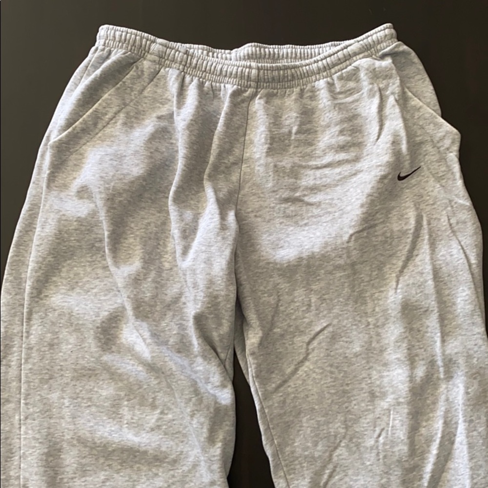Nike White Sweatpants - XXL